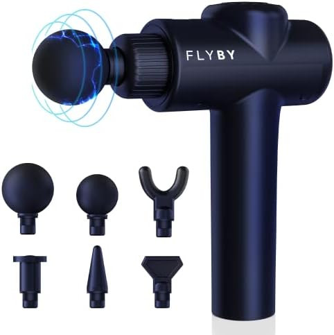 Flyby Massage Gun Deep Tissue - Percussion Muscle Massager Gun for Athletes F1Pro - Handheld Elec... | Amazon (US)