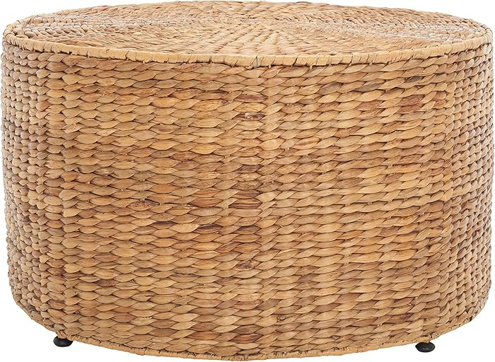 SAFAVIEH Home Collection – Jesse Wicker Coffee Table, Fully Assembled, Natural Fiber Accent Cof... | Amazon (US)