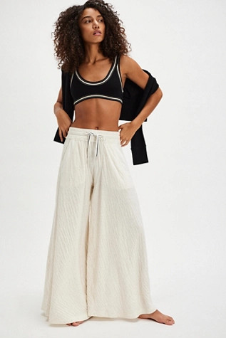 Wait A Minute Wide-Leg Lounge Pants | Free People (Global - UK&FR Excluded)
