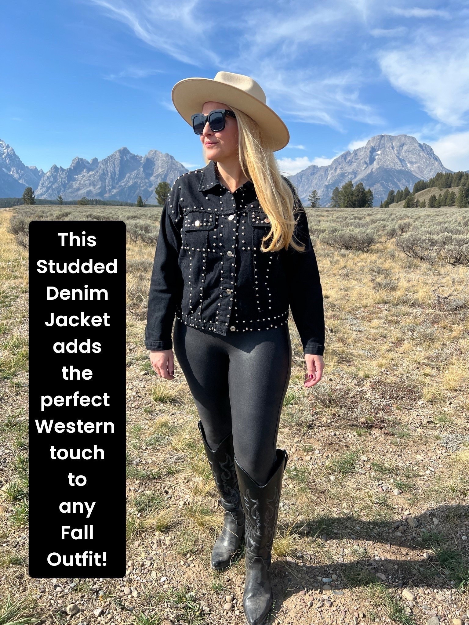 Western Outfits Women I Jackson Hole Outfits for Women I Country Concert Outfit 

Taylor swift concert outfit ideas I Wyoming rodeo outfit | rave outfits festivals | rodeo outfits for women | Jackson Hole rodeo outfits for women | rodeo outfit | Jackson Hole outfits spring | Wyoming rodeo outfits | all black outfit | black on black outfit | black on black | country concert outfit | country concert outfit ideas | country concert outfits | country concert outfit ideas winter | rodeo outfit | rodeo outfit ideas | western glam outfit | rodeo outfits for women | rodeo outfits winter | cowgirl outfit | rodeo outfits | western outfits | western outfits women | country glam outfit | Jackson Hole outfit | Jackson Hole outfits | rodeo outfits for women | Jackson Hole outfits for women | country concert outfit | country concert outfits


Denim Jacket small, faux leather leggings large, cowboy boots size 10, rancher hat

#LTKSeasonal #LTKOver40 #LTKSaleAlert #LTKTravel #LTKgrwm #LTKootd #LTKMidsize #LTKActive #LTKU #LTKWorkwear
