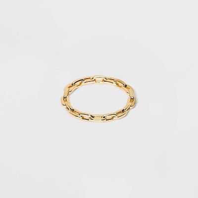 SUGARFIX by BaubleBar Gold Link Chain Ring | Target