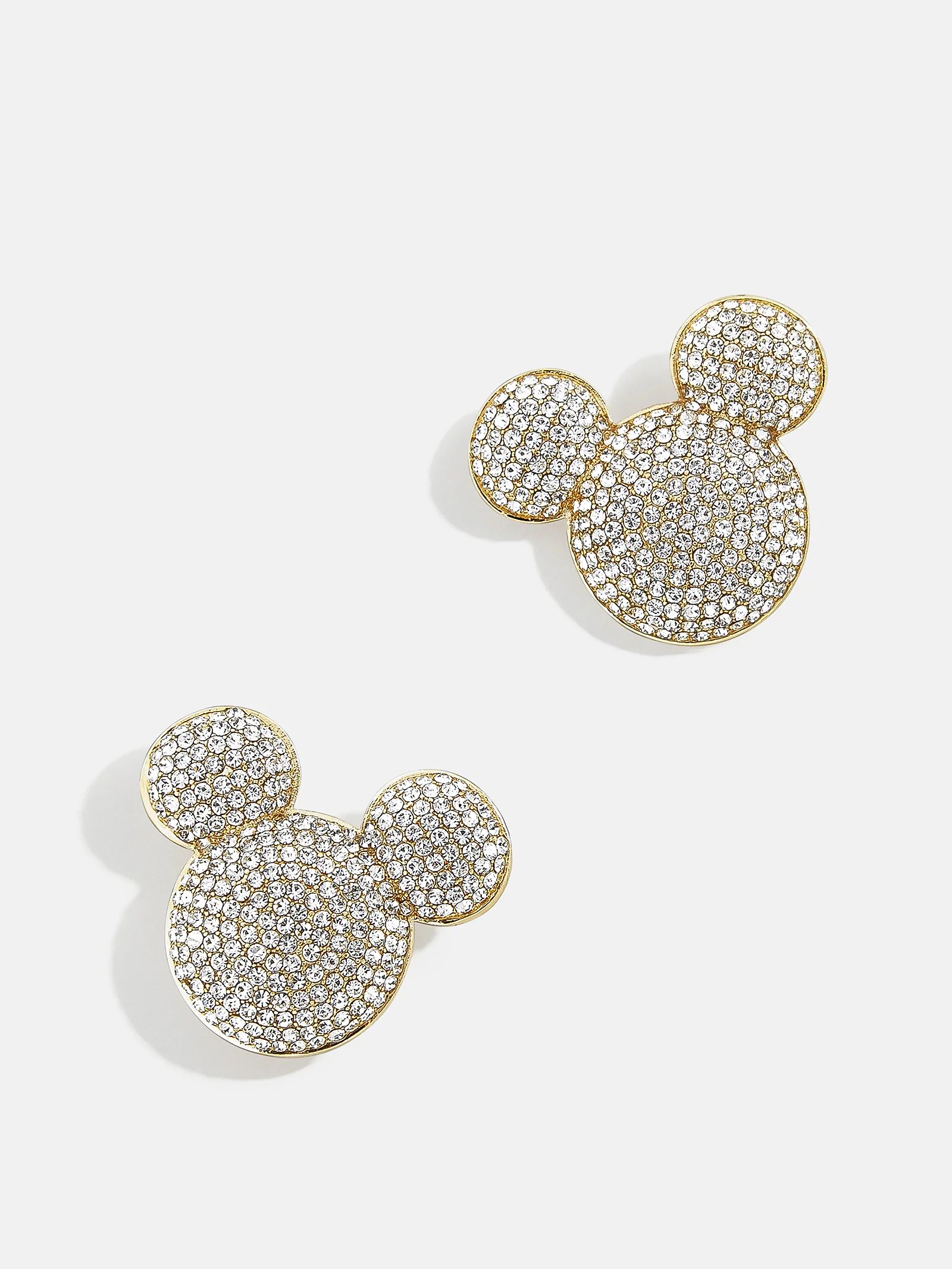 Mickey Mouse Disney Pavé Earrings - Pavé | BaubleBar (US)