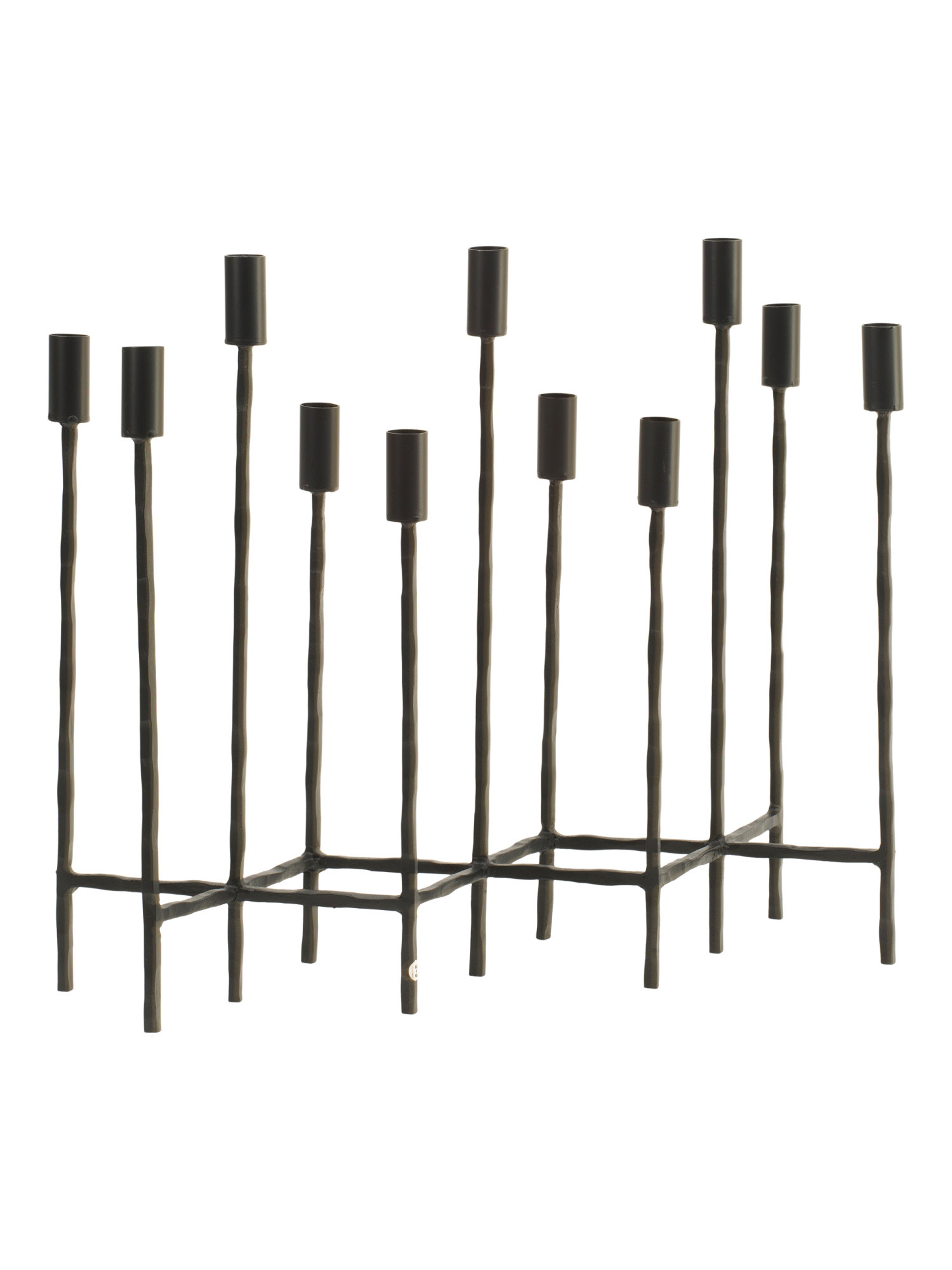 20x6x18.5 Forged Iron Eleven Taper Candelabra | Furniture & Lighting | Marshalls | Marshalls