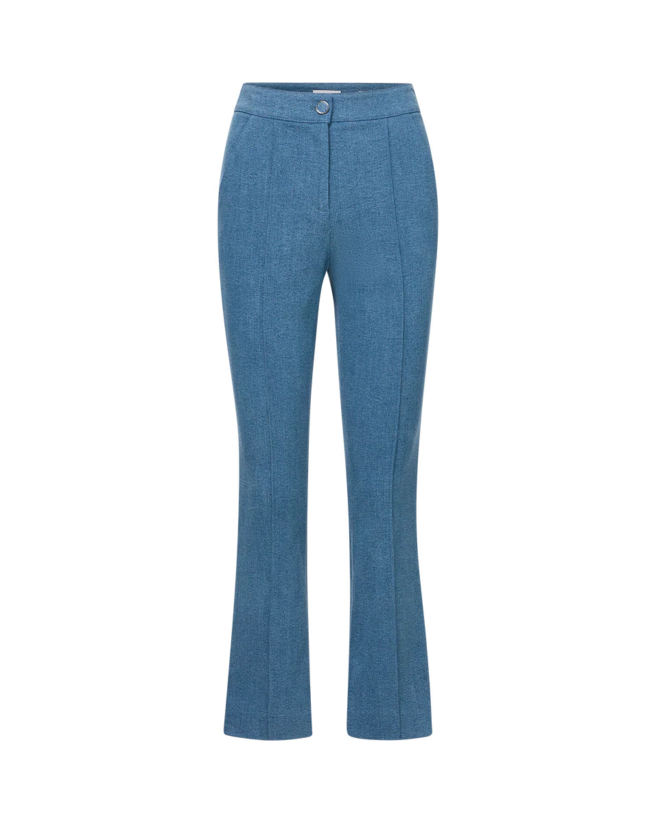 Kimra Straight-Leg Pant | Veronica Beard
