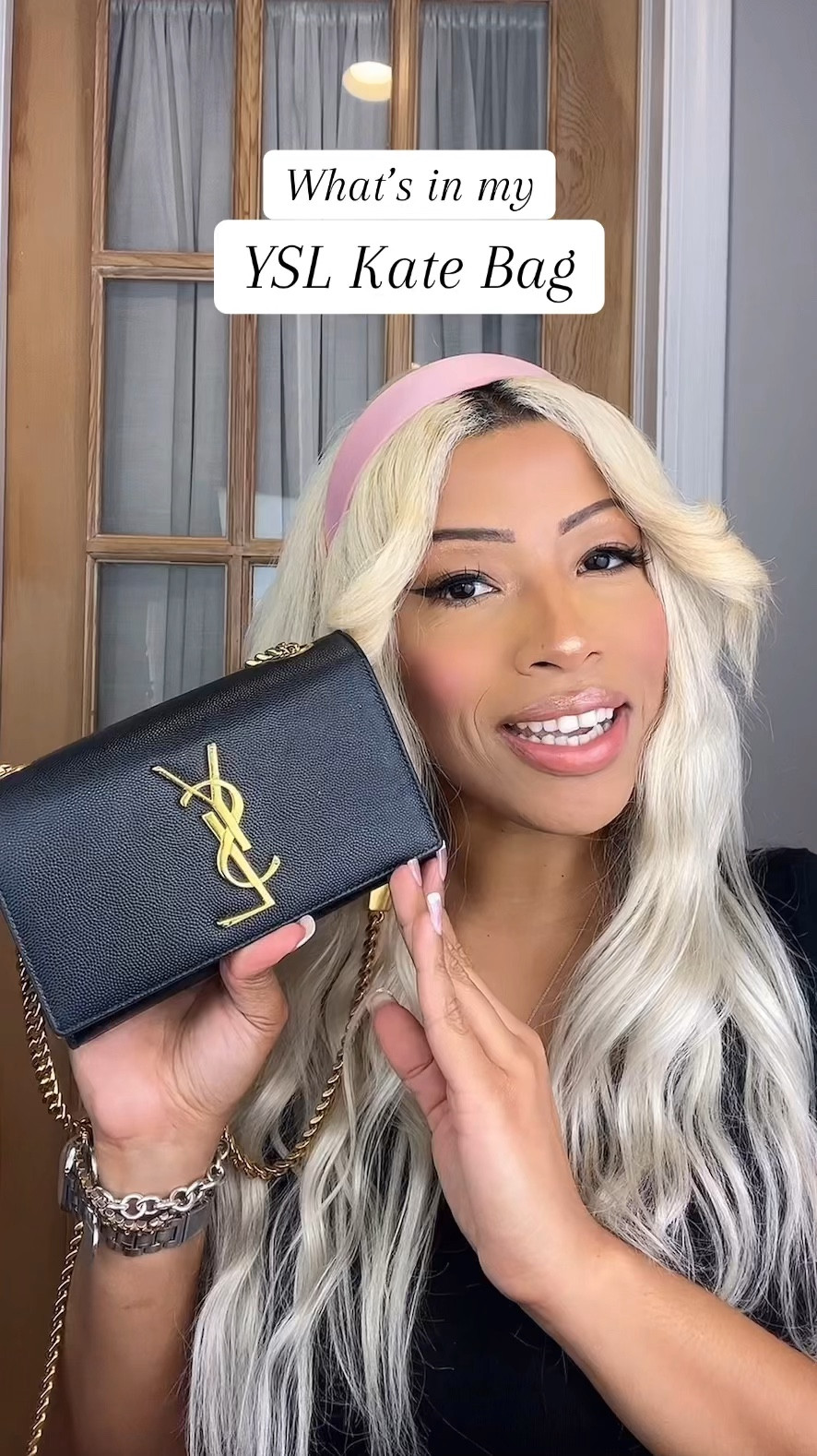 what’s in my ysl Kate bag #whatsinmybag #yslkatebag #katebag #crossbodybag 

#LTKStyleTip