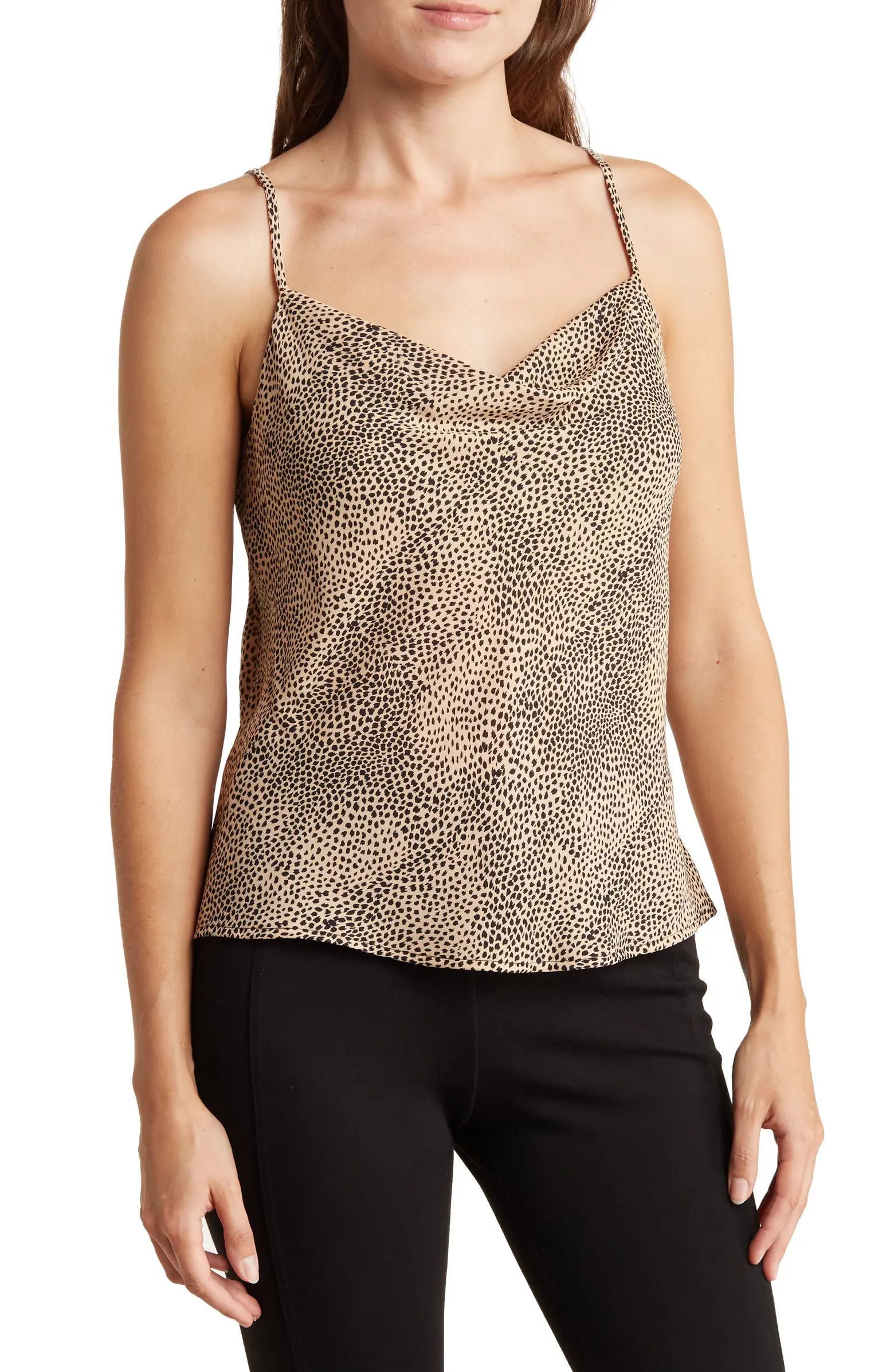 Renee C Ditsy Leopard Print Camisole | Nordstromrack | Nordstrom Rack