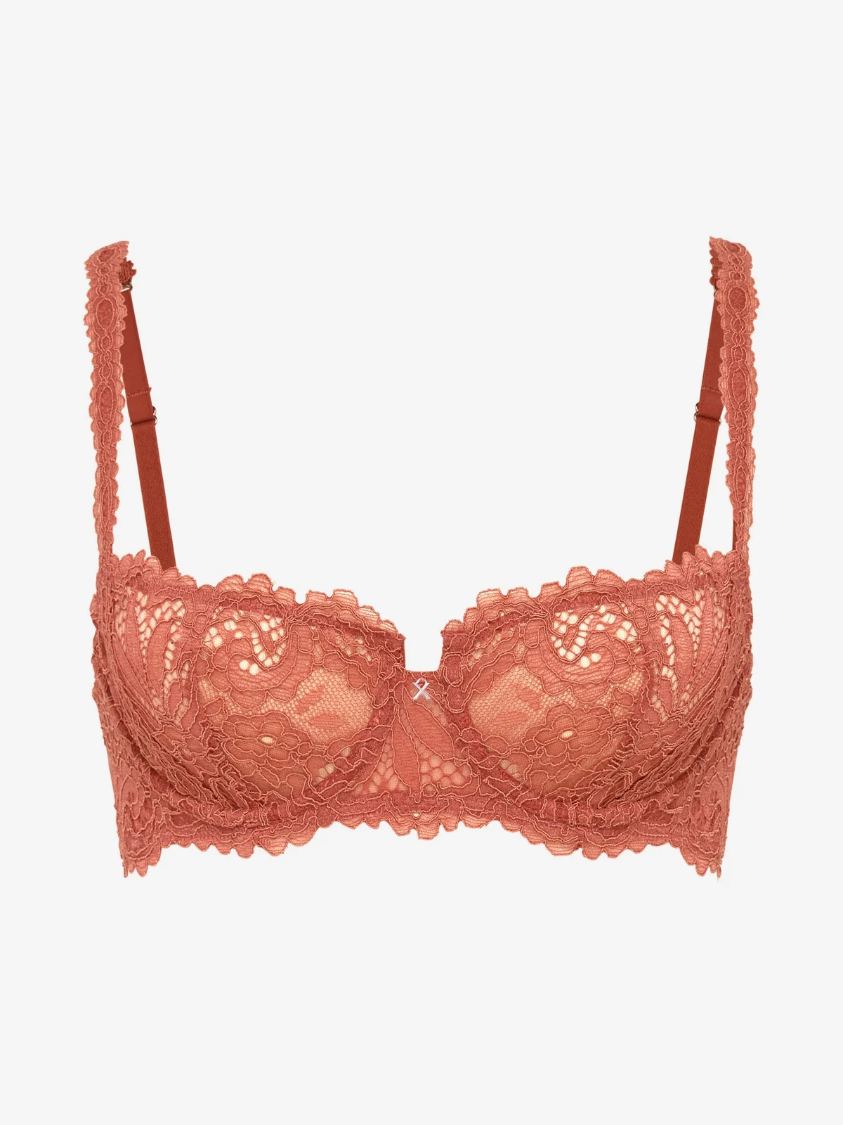 Romantic Corded Lace Unlined Balconette Bra | Savage x Fenty - North America