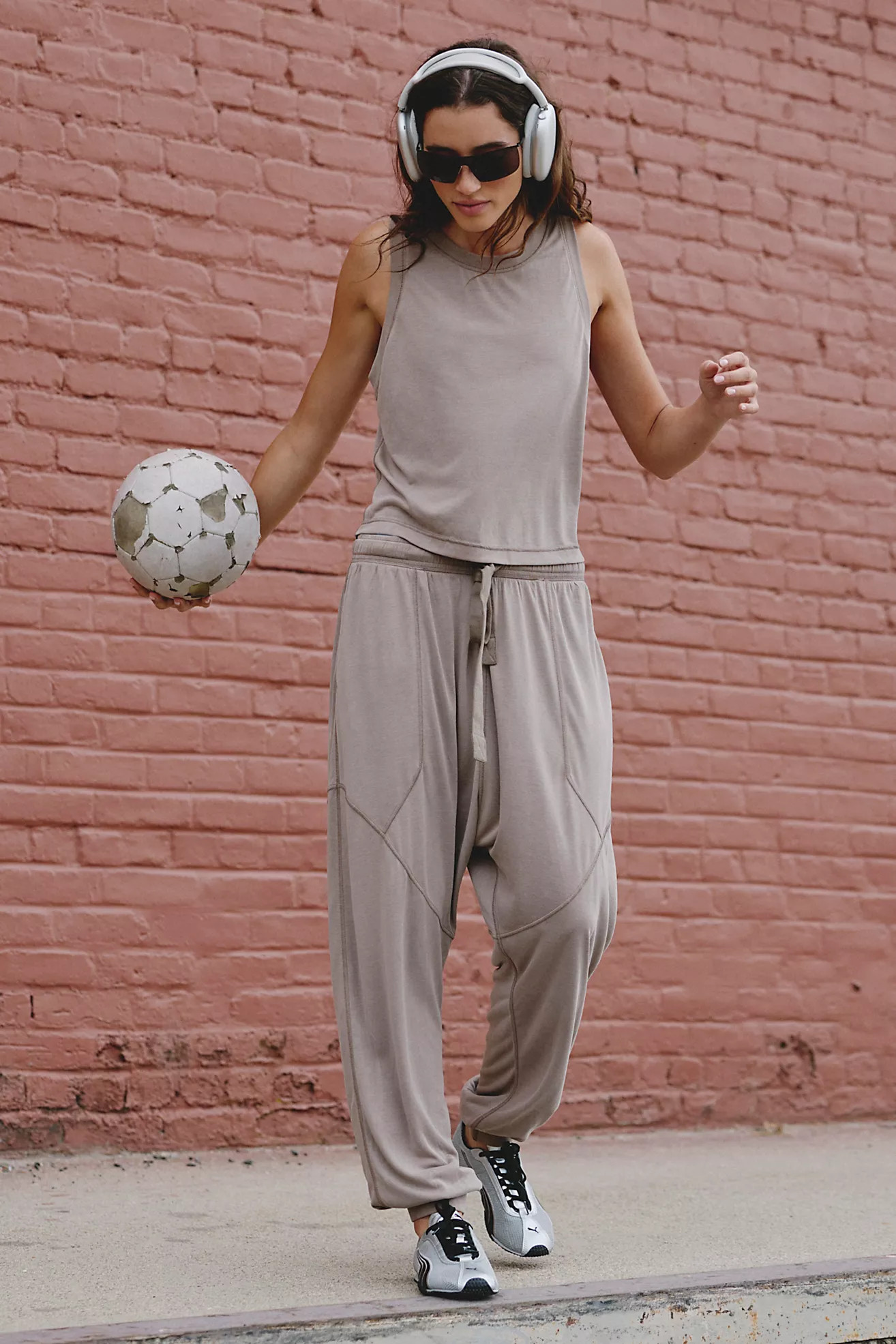 One Ten Sandwashed Harem Set | Free People (Global - UK&FR Excluded)