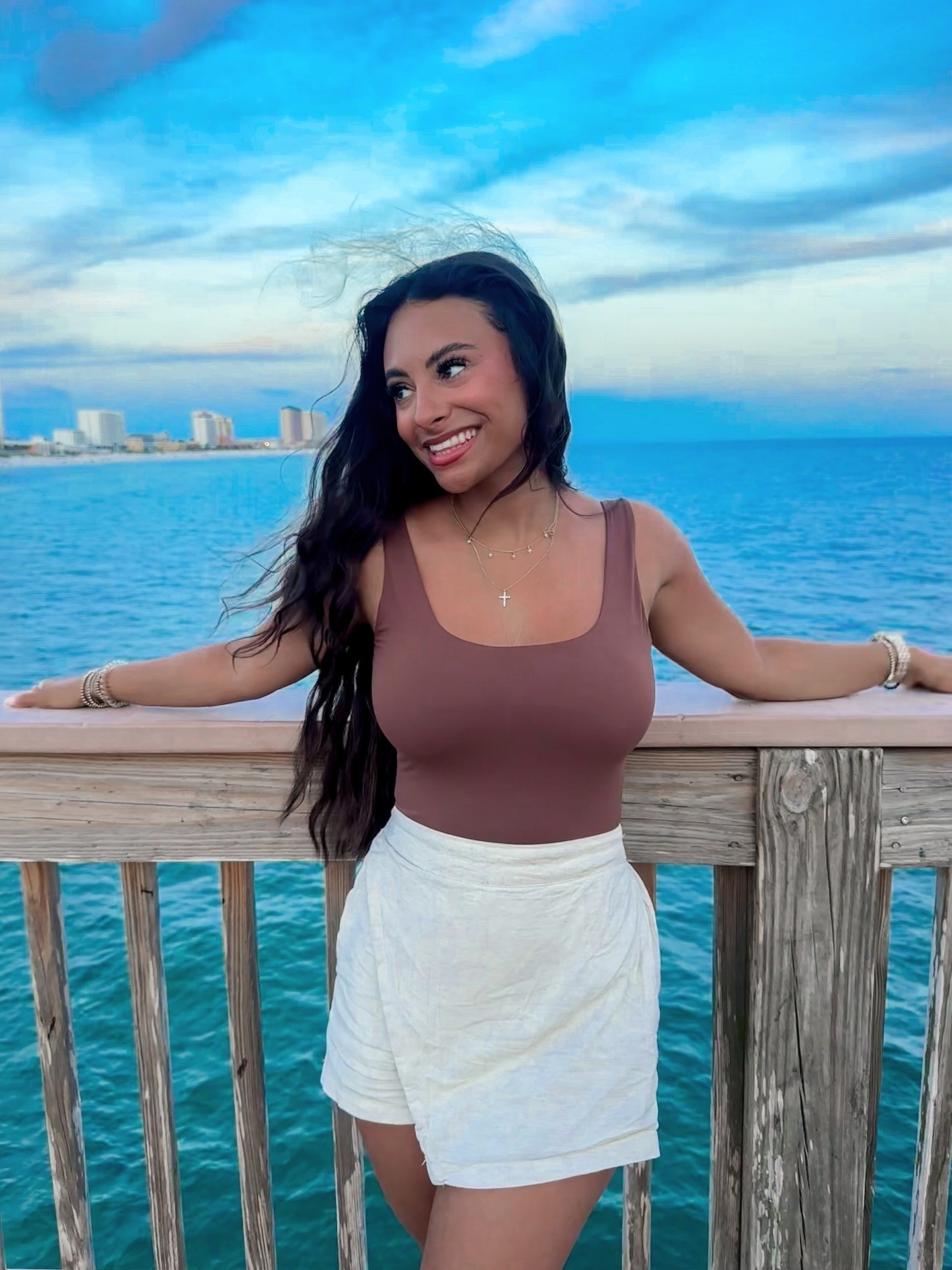 brown bodysuit and linen skirt outfit 

#LTKSaleAlert #LTKStyleTip #LTKFindsUnder50