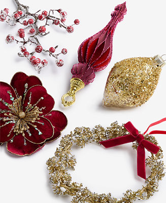Holiday Lane Berry Tones Collection, Exclusively at Macy's - Macy's | Macy's