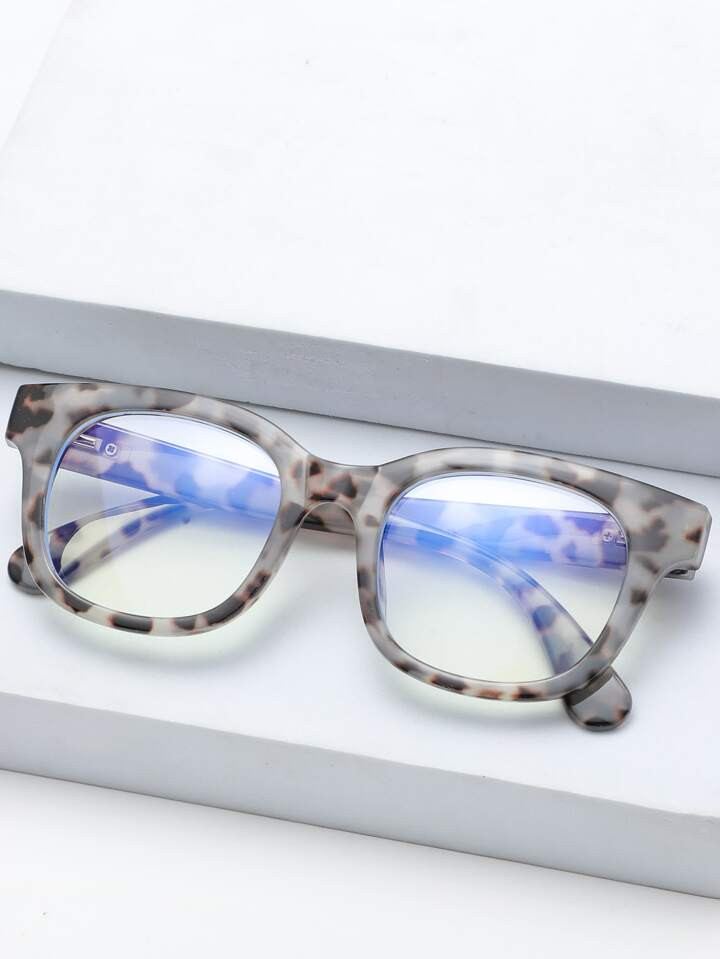 Leopard Frame Anti-Blue Light Eyeglasses Clear Lens-Perfect For Reading, Gaming, TV,Computer And ... | SHEIN