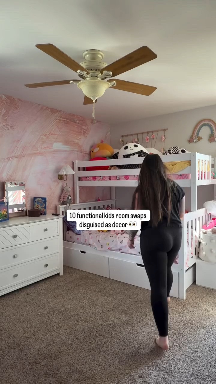 Like & Save for later ✨ tap follow & comment SHOP so I can send you all the links 🙌🏻‼️

Over time I realized the biggest difference wasn’t buying more random decor — it was adding simple room swaps that actually solved problems. From stuffed animal storage and under bed drawers to cozy lighting, peel & stick wallpaper and soft bedding… these are the kids room finds that made my daughter’s bedroom feel way more organized, cozy and finished ✨

Everything is linked in my LTK/storefront for anyone decorating a girls bedroom, looking for kids room organization ideas, cozy bedroom decor or functional Amazon home finds 🤍 

Save this for your next room refresh!

#kidsroomdecor #girlsbedroom #kidsroomideas #amazonhomefinds #homeorganization

#LTKmomlife #LTKKids #LTKHome