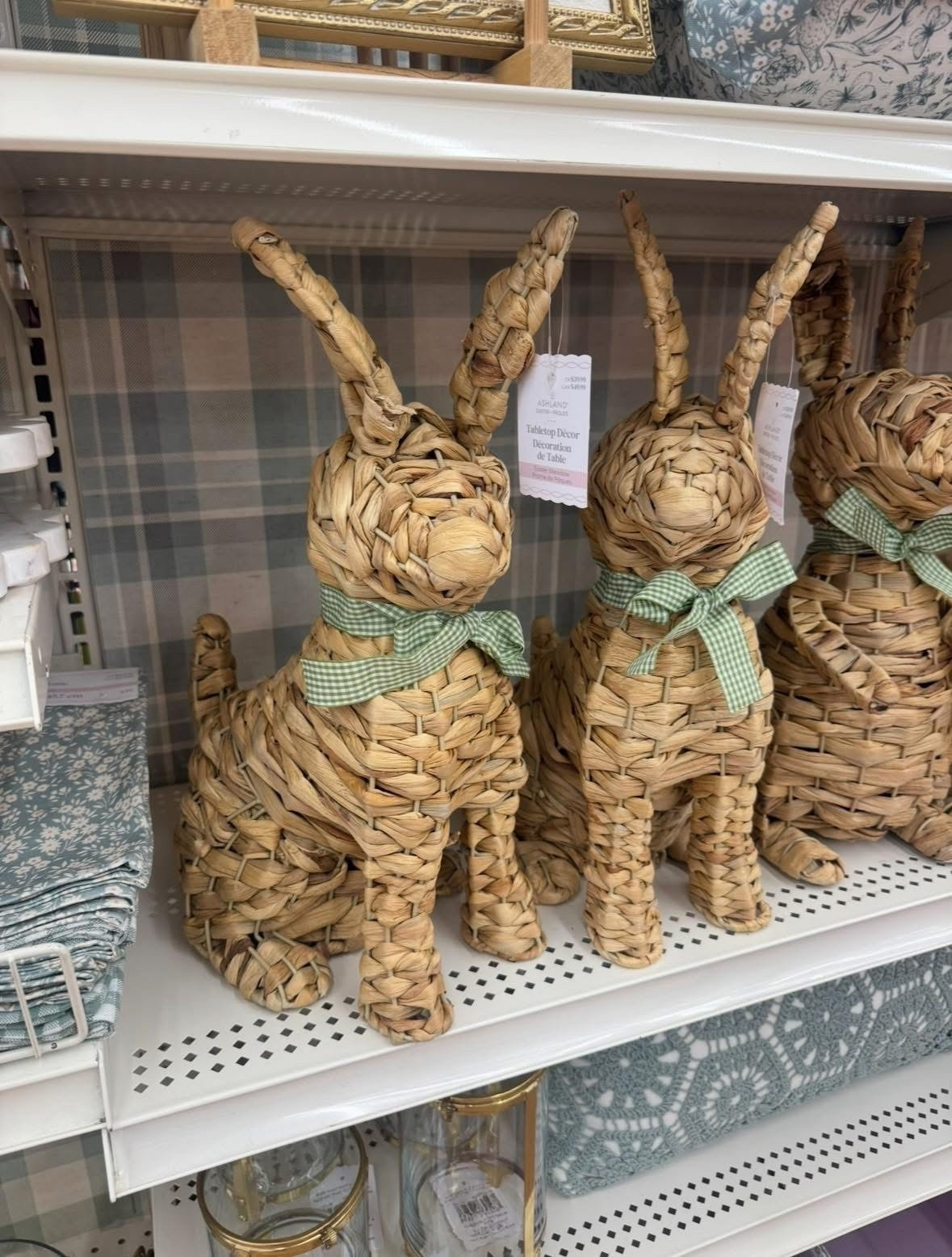 I just found these adorable hyacinth bunnies and had to share because the photos online seriously don’t do them justice. 🐰

In person they’re even cuter—and they’re 30% off right now!  

#easter #easterdecor #spring #springdecor #bunny 


#LTKSeasonal #LTKHome #LTKSaleAlert