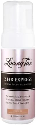 Loving Tan 2 Hour Express Deluxe Bronzing Mousse - Medium | Amazon (US)