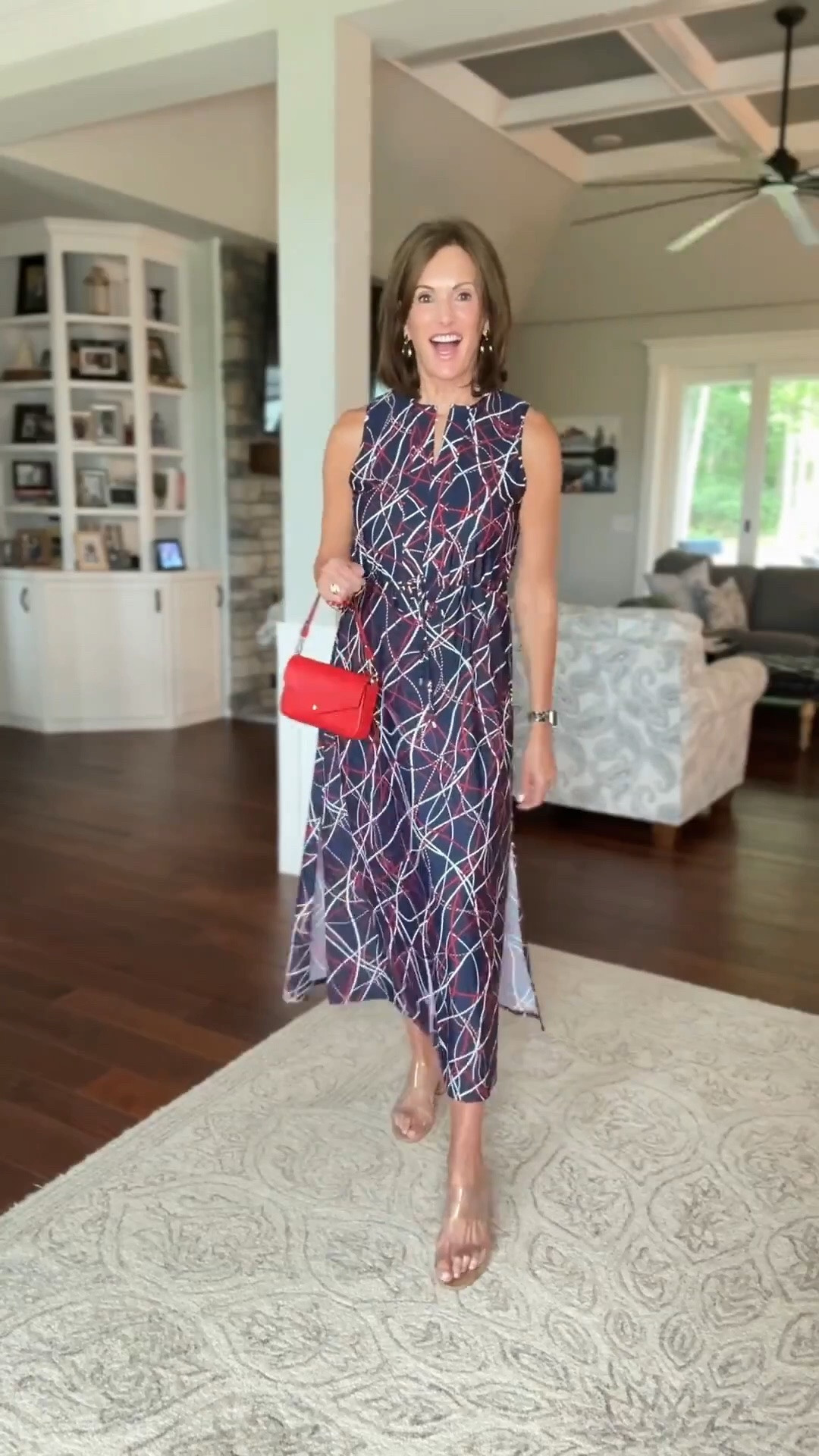 Dress - size medium 

Discount code : Annie15

Summer dress 
Midi dress 
Event dress 
Ageless style 
Styling tip

#LTKootd #LTKSeasonal #LTKTall