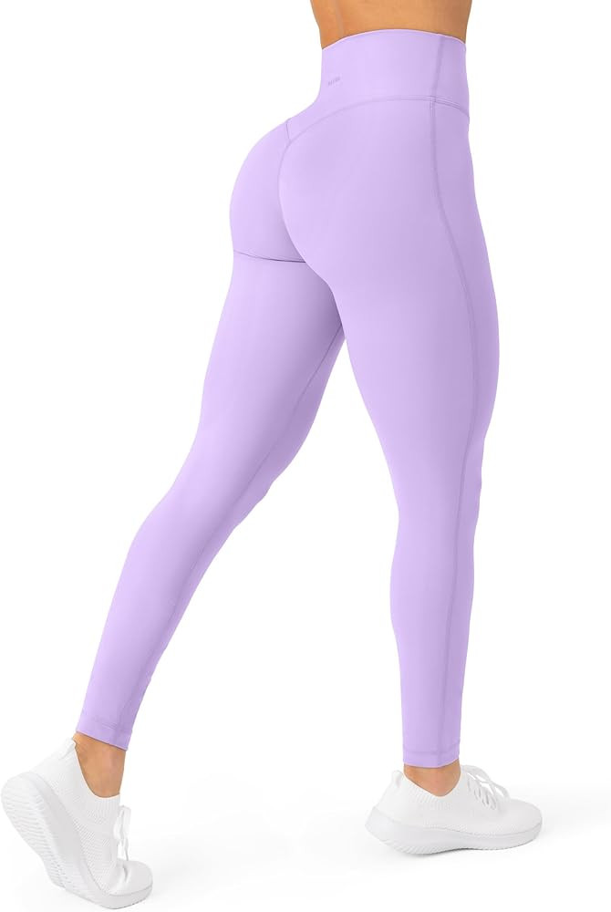 PAVOI ACTIVE Buttery Soft Workout Leggings for Women - High Waisted No Front Seam Gym Leggings Yo... | Amazon (US)