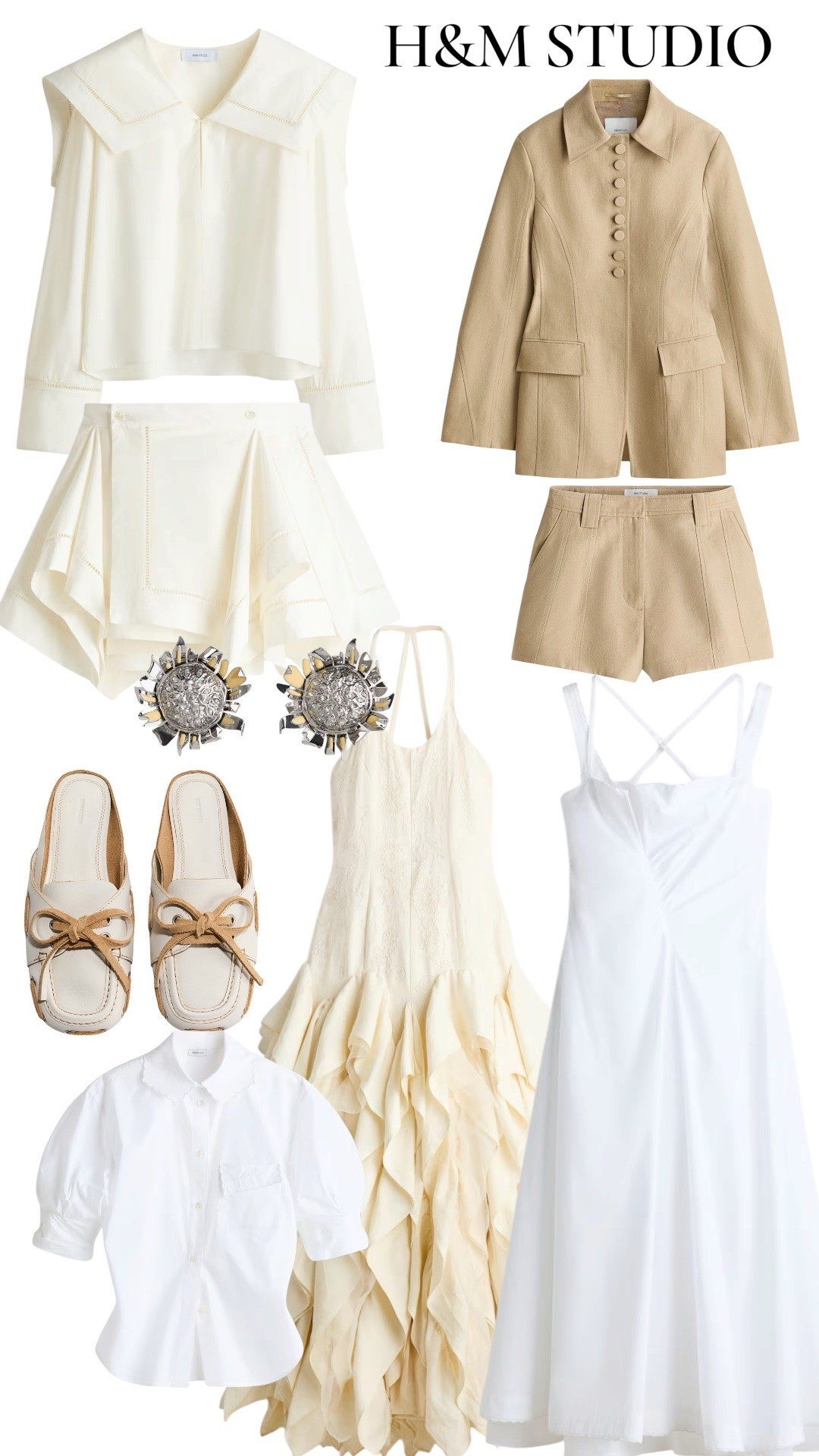 Soft neutrals, feminine silhouettes, and elevated details — the new H&M Studio Collection is pure effortless luxury. ✨🤍

#LTKootd #LTKSeasonal #LTKU