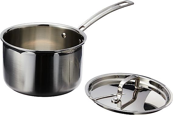 Cuisinart MultiClad Pro Stainless Steel 3-Quart Saucepan with Cover | Amazon (US)