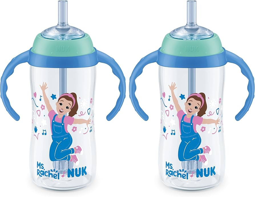Amazon.com : NUK Learner Straw Cup 10oz - Toddler Cup with Soft Straw for Easy Drinking Suitable ... | Amazon (US)