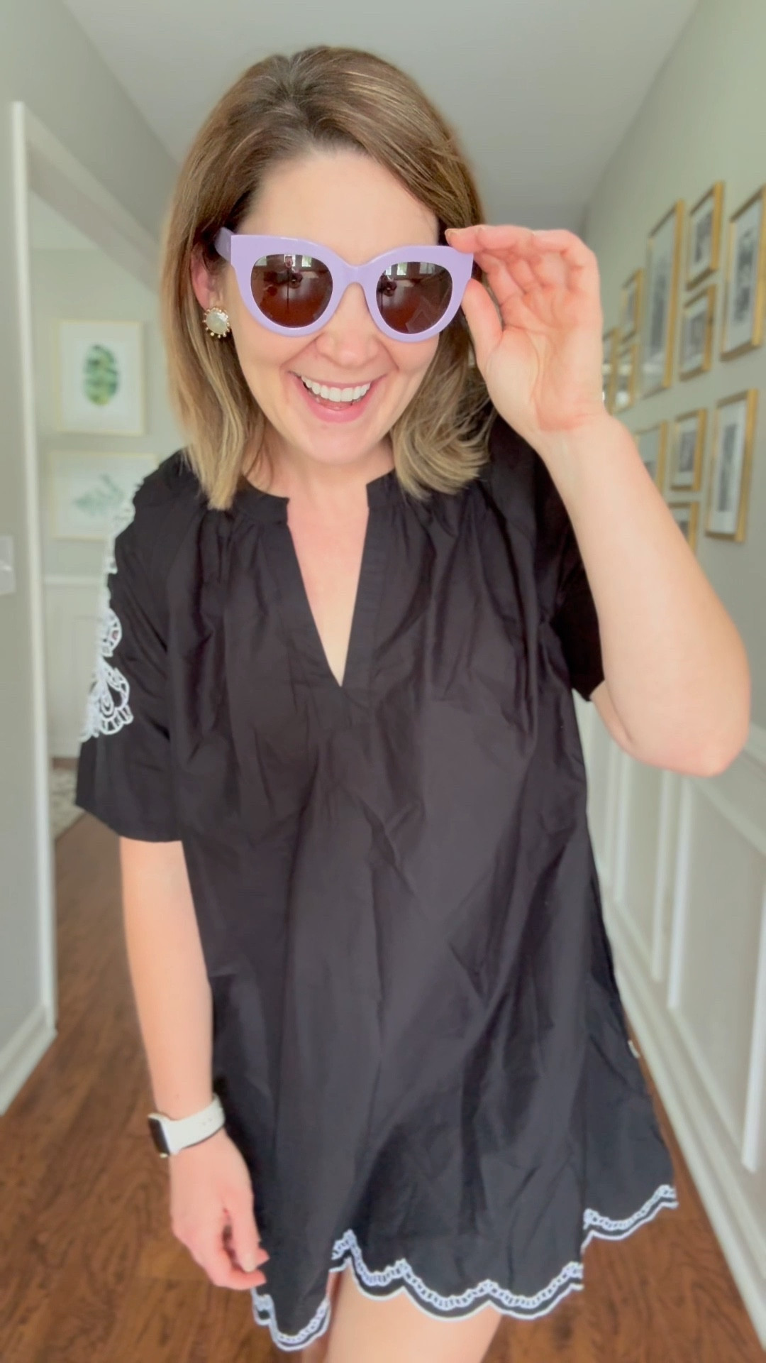 Target dress find! So lightweight and easy for summer. TTS!

AlwaysAgnes wearing a small. 