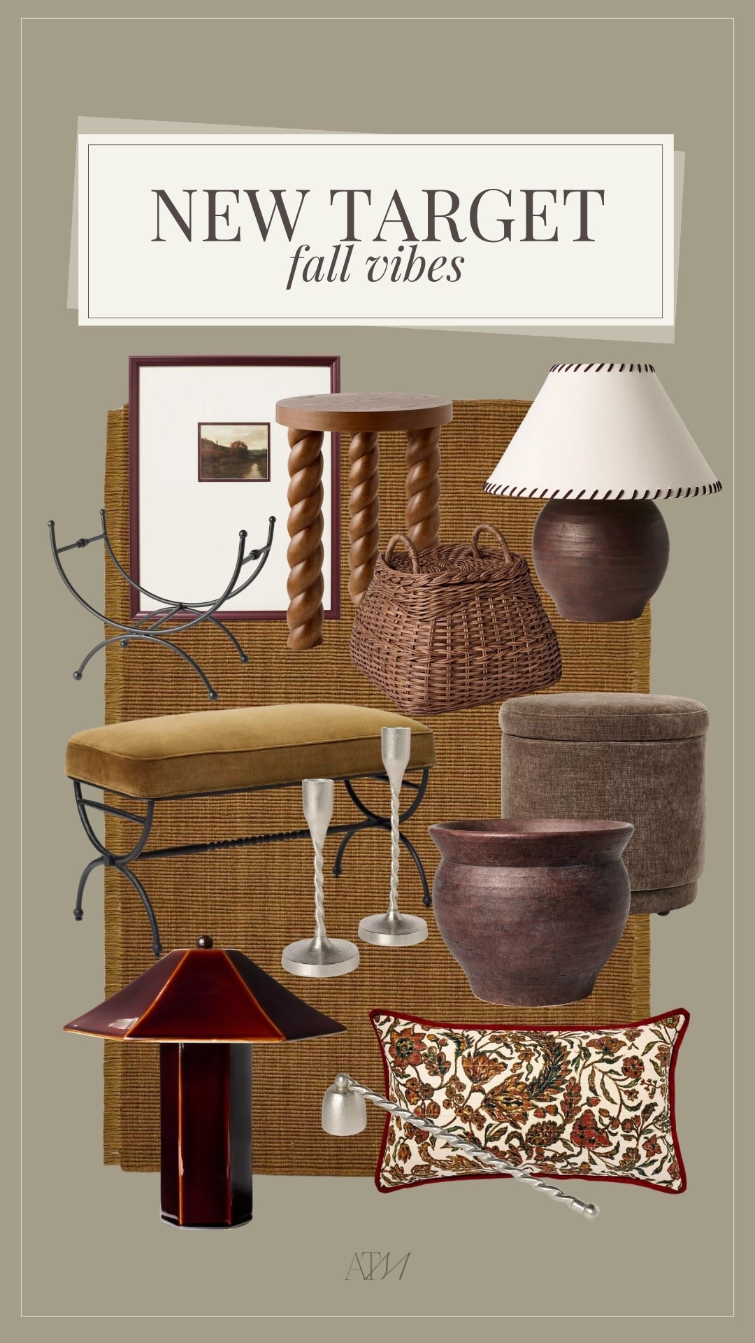 NEW Target Studio McGee - Fall Vibes! Collection drops TOMORROW 6/16!

target home, new target, target fall, target seasonal, target home finds, studio mcgee, new target collection

#LTKStyleTip #LTKSeasonal #LTKHome