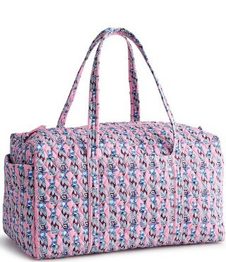 x Lilo & Stitch Surfboard Stitch Premium Cotton Large Original Zip Duffel Bag | Dillard's