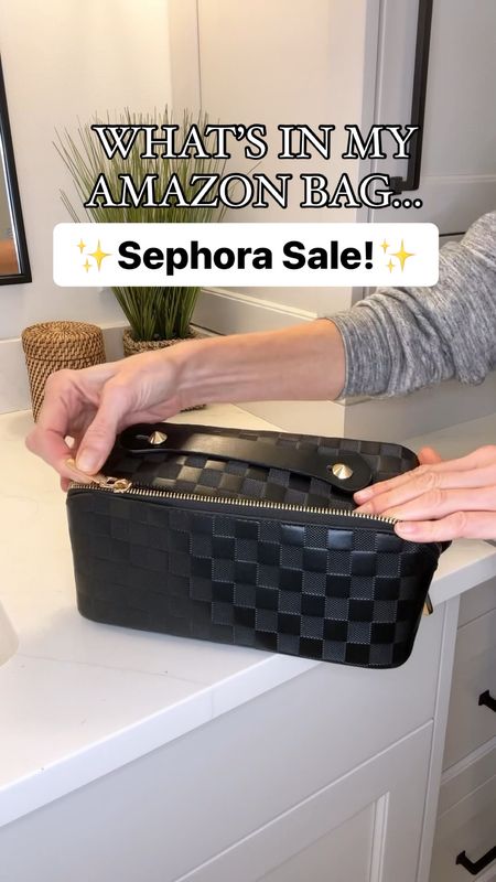Amazon makeup bag and travel makeup brush holder. Plus, it’s the Sephora sale! I’ve included many of the products I use every day. The bag and brush holder come in other colors too.

Sephora sale, tarte, benefit, makeup over 40, makeup over 50, 

#LTKVideo #LTKxSephora #LTKbeauty