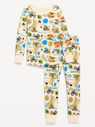 Printed Snug-Fit Pajama Set for Toddler & Baby | Old Navy (US)
