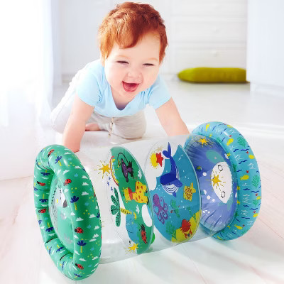 The Peanutshell Inflatable Tummy Time Roller, Land and Sea | Target