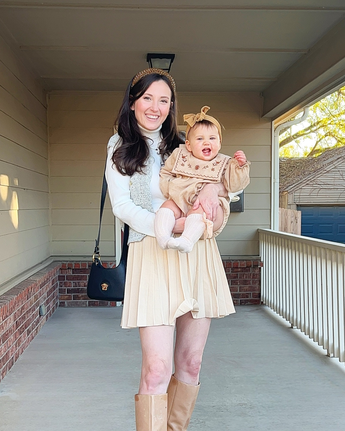 Happy Thanksgiving! 

Baby fashion, pleated skirt, sweater weather, bubble romper, holiday style

#LTKBaby #LTKFamily #LTKHoliday