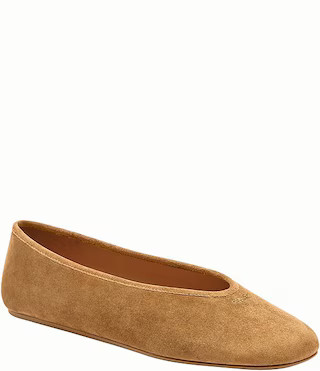 Houston Suede Ballet Flats | Dillard's