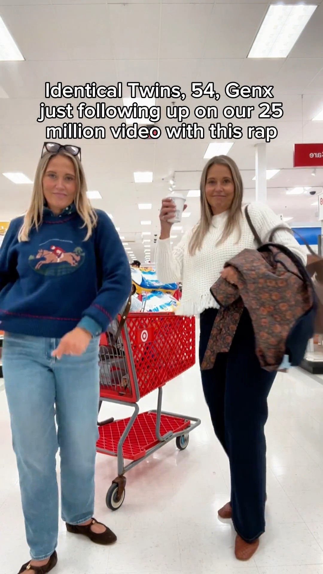 When that rap comes on in the grocery store and suddenly it’s a whole concert! You already know the vibe when your favorite song comes on. Just a little grocery store entertainment.

#LTKOver40 #LTKMidsize #LTKSeasonal