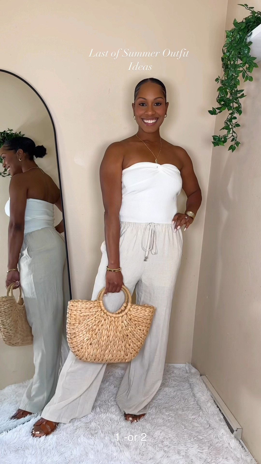 Linen pants 🤍🤍 Vacation outfits 

#LTKTravel #LTKFindsUnder50 #LTKFindsUnder100