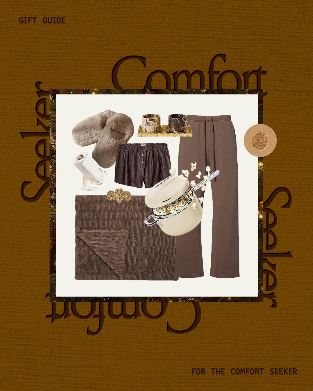 GIFT GUIDE: for the comfort seeker / homebody 

#LTKGiftGuide