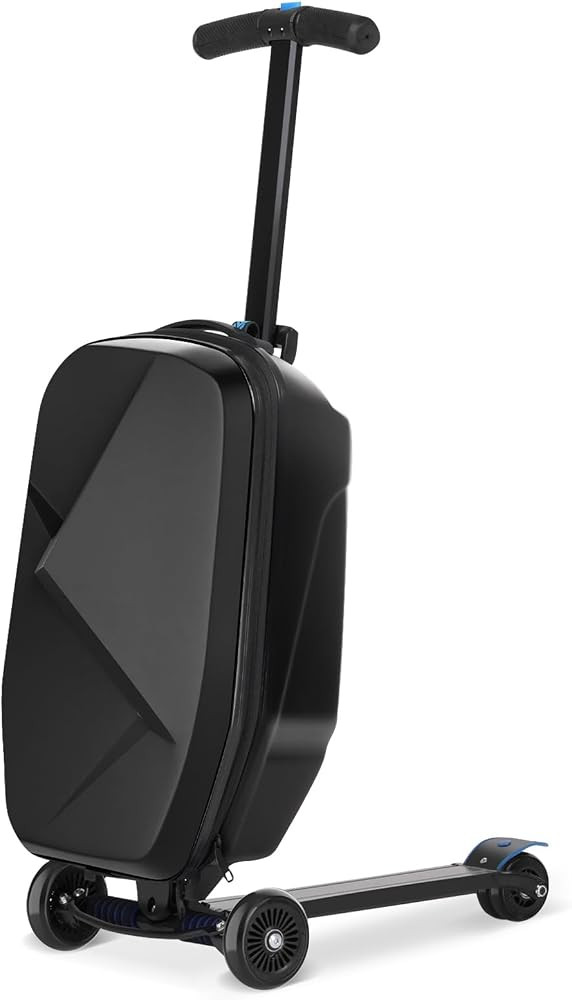 smilesun Scooter Luggage For Kids & Adults， Hardside Ride On Suitcase For Kids Ages 4-15 Multif... | Amazon (US)