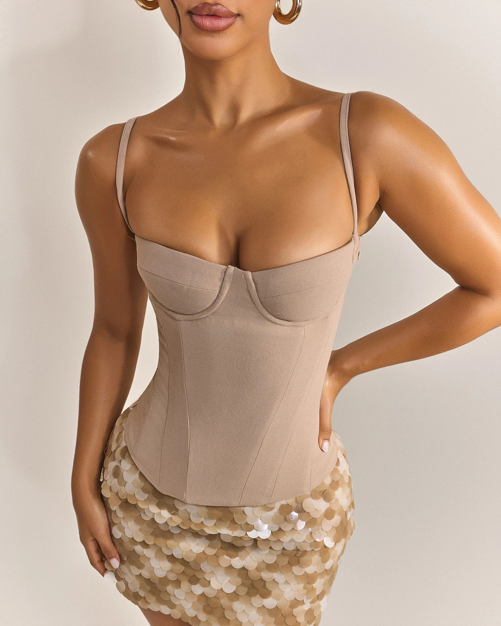 The Everly Corset in Stone | Mars The Label