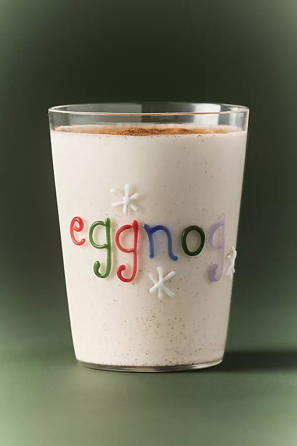 Love Notes Holiday Juice Glass | Anthropologie (US)