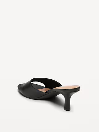 Kitten Heel Slide Sandal | Old Navy (US)