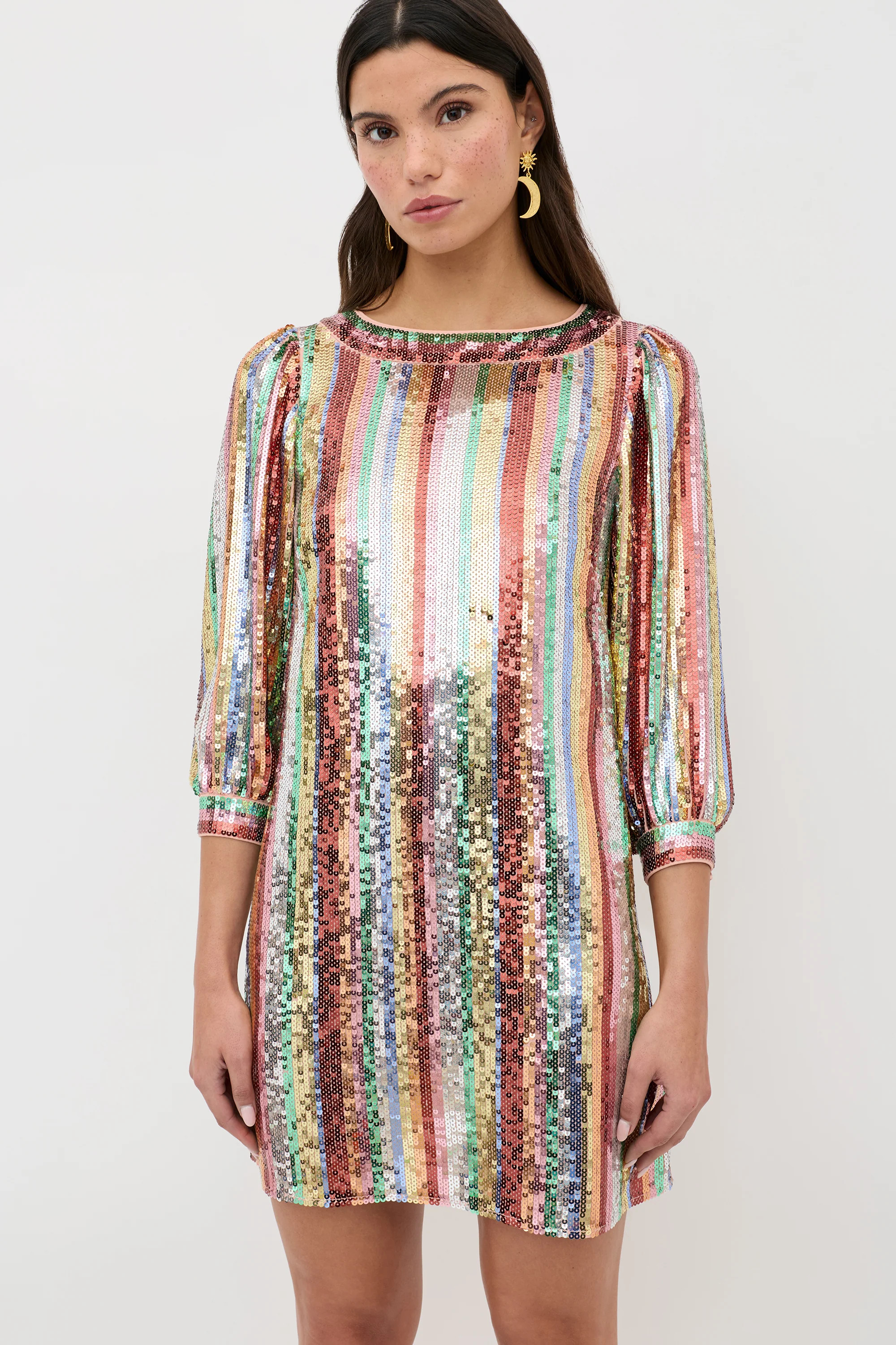 Laurie  -  Dixie Stripe Embellishment Multi | Rixo