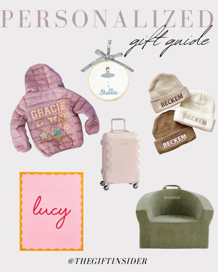 Personalized gift ideas made just for them.

Custom jacket / personalized hat / custom blanket / personalized chair / personalized luggage 

#personalizedgifts #customgifts #2023giftguide #giftguide

#LTKGiftGuide #LTKCyberWeek #LTKHoliday