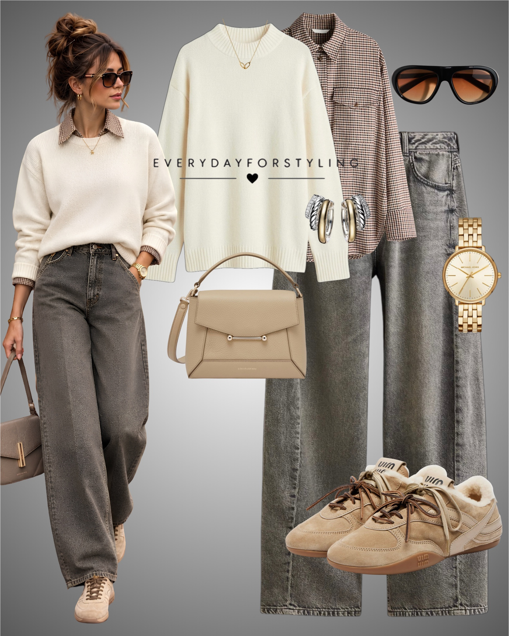 Cream Knit + Grey Jeans = Effortless Fall Style 🤍

fall outfit ideas 2026, wide leg trousers outfit ideas, grey wide leg trousers outfit, h&m new in this week, trench coat outfit ideas fall, old money outfit ideas, quiet luxury outfit ideas 2026, autumn outfit ideas women, business casual outfit ideas fall, smart casual outfit ideas UK, mom jeans outfit ideas fall, baggy jeans outfit ideas, tonal outfit ideas brown, olive green outfit ideas fall, cardigan and trousers outfit, sweater vest outfit ideas, neutral capsule wardrobe fall, chic work outfit ideas, elevated casual outfit ideas, what to wear with wide leg jeans​​​​​​​​​​​​​​​​


#LTKSeasonal #LTKSaleAlert #LTKootd