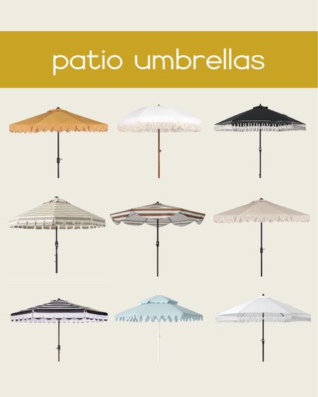 Favorite umbrellas! 

#LTKunder100 #LTKhome #LTKSeasonal