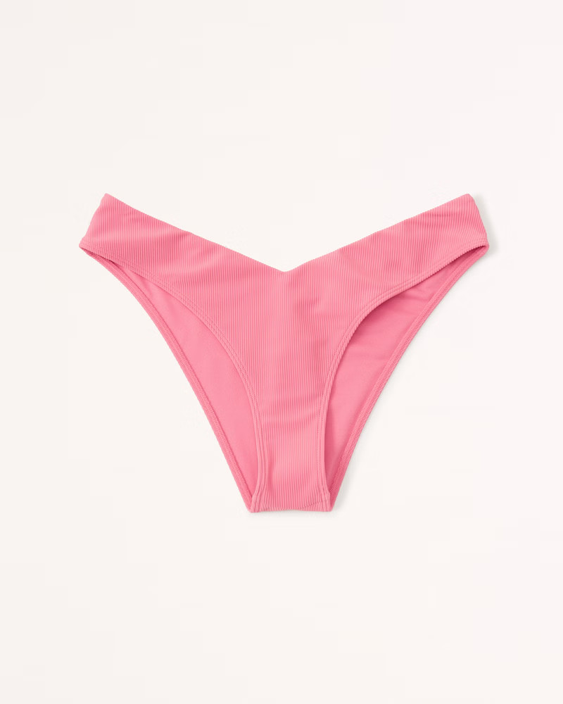 Women's Tall-Side High-Leg Cheeky Bottoms | Women's New Arrivals | Abercrombie.com | Abercrombie & Fitch (US)