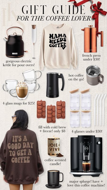 gifts for the coffee lover 🎁

#coffee #coffeegifts #giftguide #giftsforher #giftsforhim #giftsforfriends #giftsforneighbors #giftsforteachers

#LTKSeasonal #LTKGiftGuide #LTKHoliday