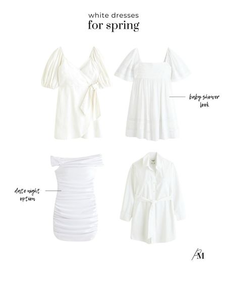 White dresses I'm loving for spring! 

#LTKbeauty #LTKstyletip #LTKSeasonal