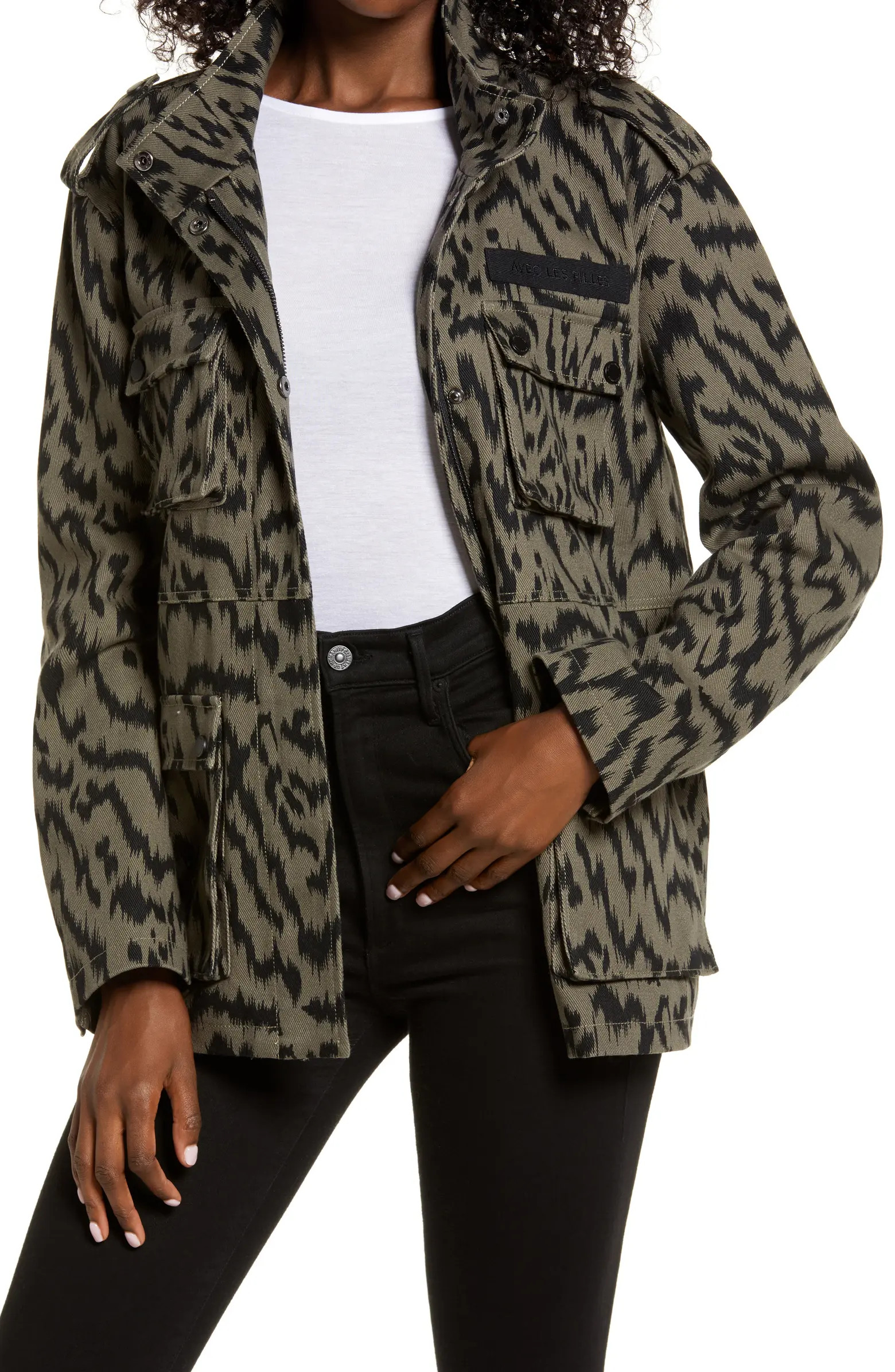 Cotton Twill Cargo Jacket | Nordstrom