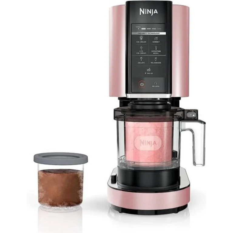 Restored Ninja NC301 CREAMi Gelato Maker, Refurbished, 7-Speed, Ice Cream Sorbet Bowl Maker, Rose... | Walmart (US)