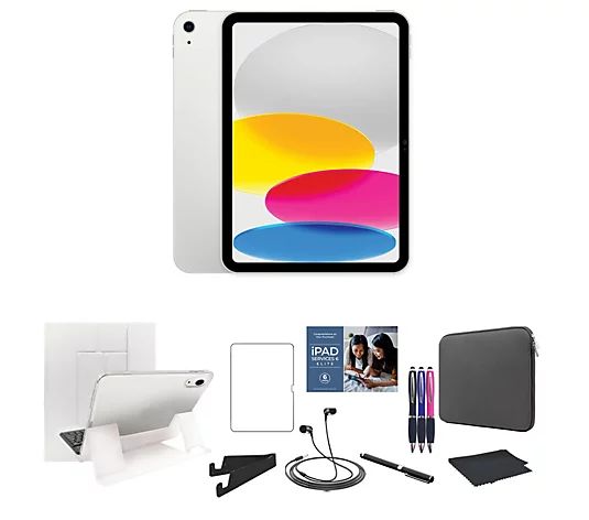 Apple iPad 10.9" 64GB Gen 10 Wi-Fi with Voucher and Accessories | QVC