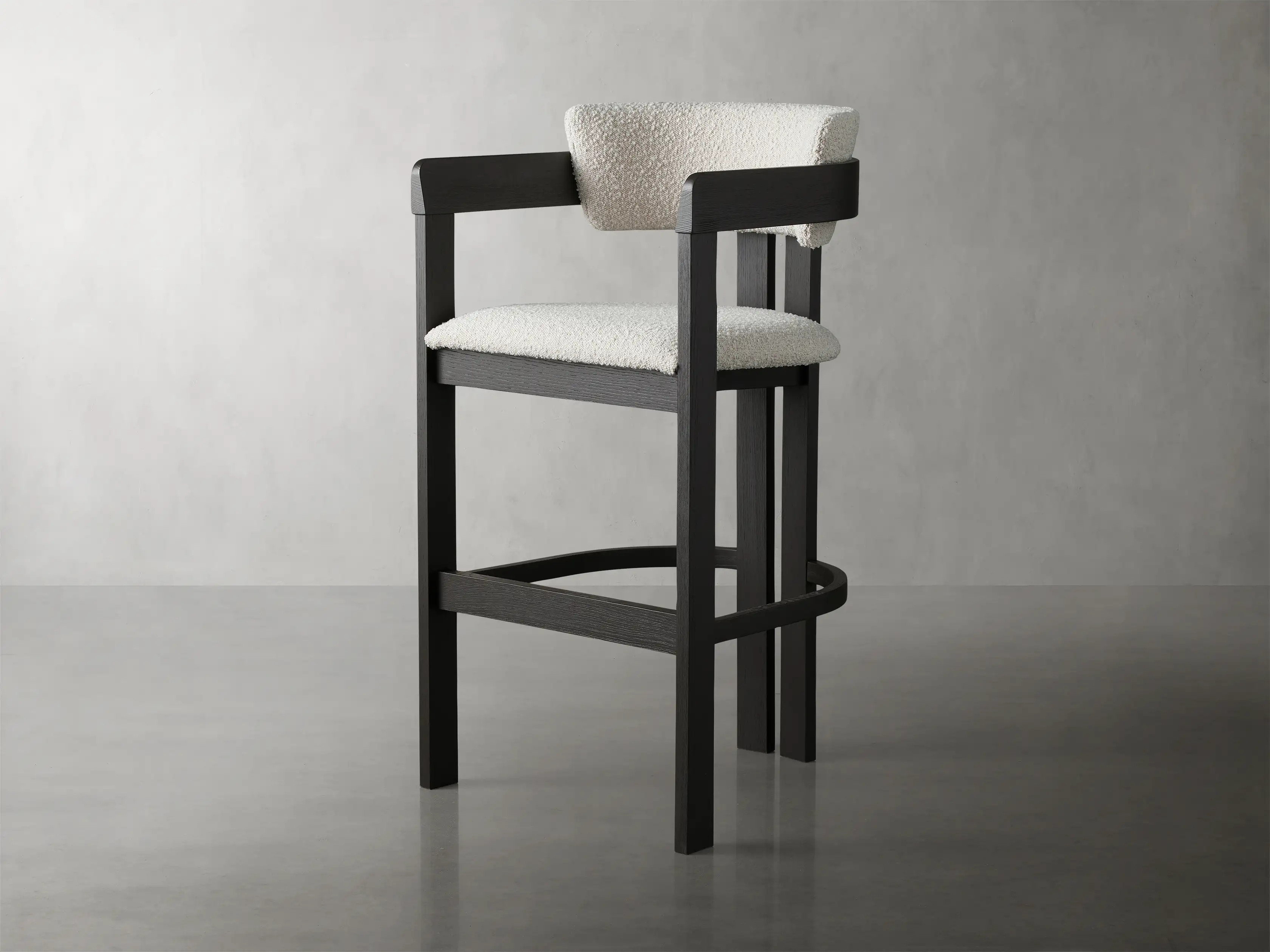 Rodin Barstool in Avalon Natural | Arhaus