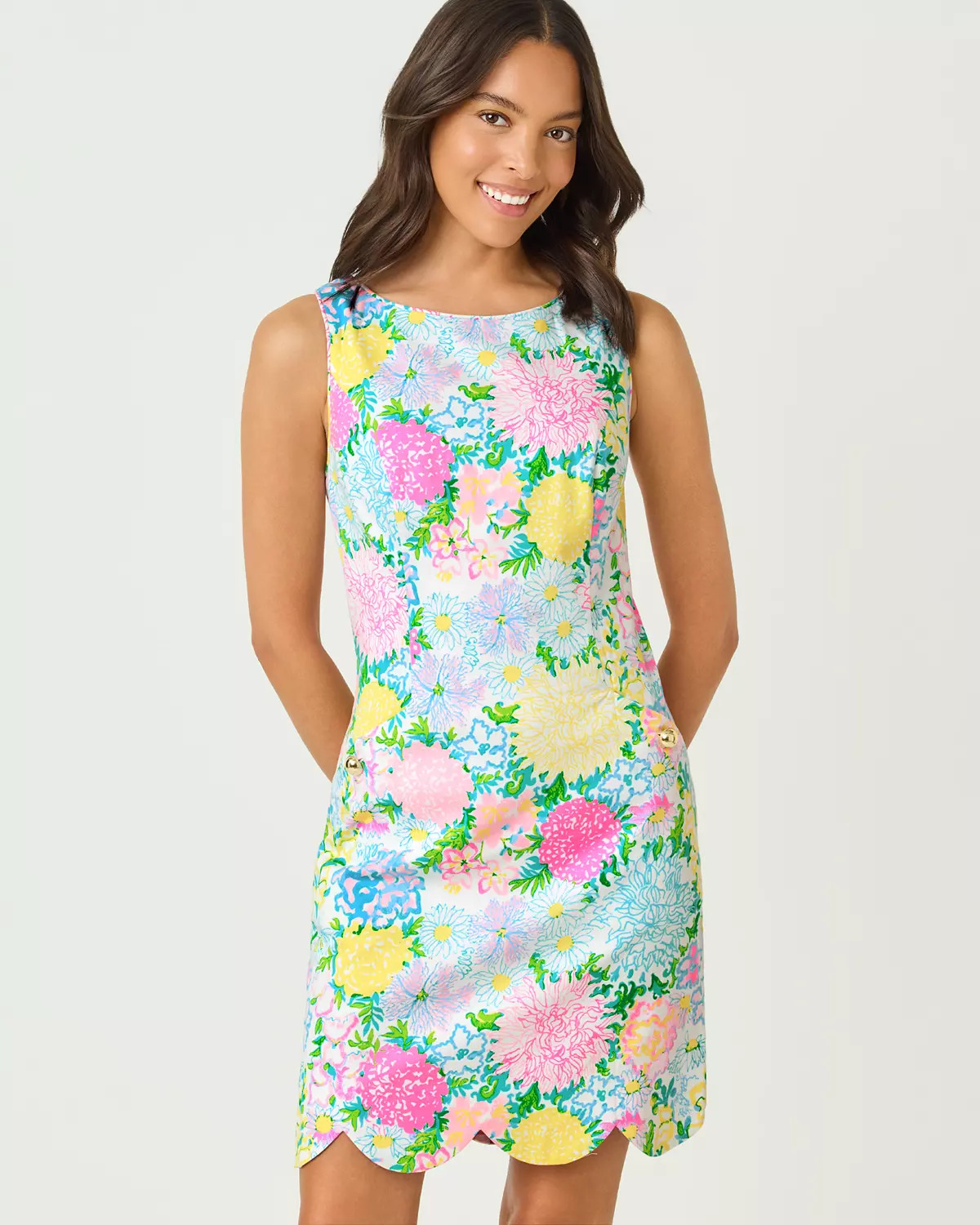 The Scallop Lilly Shift Dress | Lilly Pulitzer